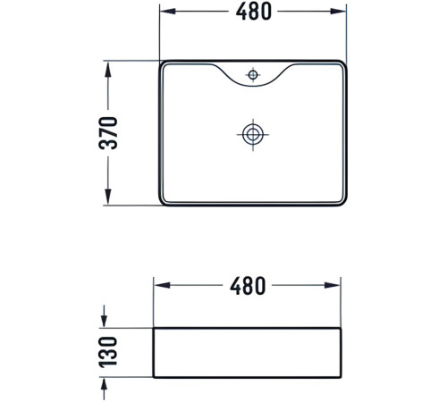 Умывальник Amore di Mare Vivaro 48314-RR