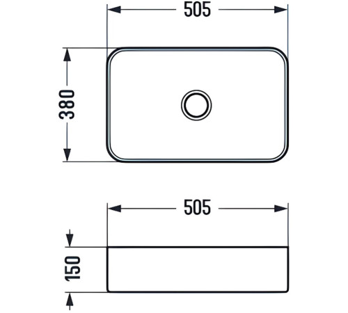 Умывальник Amore di Mare Vivaro 50303-RR Умывальник Amore di Mare Vivaro 50303-RR