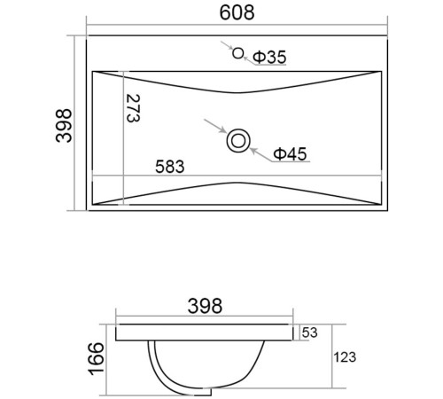 Умывальник Amore di Mare Cavo 60207-RR Умывальник Amore di Mare Cavo 60207-RR