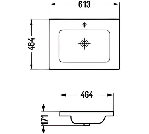 Умывальник Amore di Mare Cavo 61205-RR