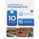 Кухонная мойка Amore di Mare Favo Pelle Bronze FP5048-BR2 с сифоном, корзиной и дозатором   500х480х220  бронза