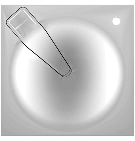 Умывальник Amore di Mare Fiore 600