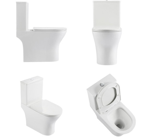 Напольный унитаз Amore di Mare Nera N902 Напольный унитаз Amore di Mare Nera N902