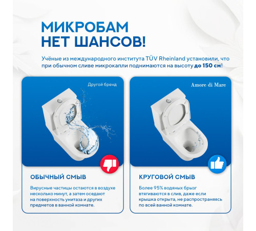 Напольный унитаз Amore di Mare Tronto Bidet N900-X с функцией биде Напольный унитаз Amore di Mare Tronto Bidet N900-X с функцией биде