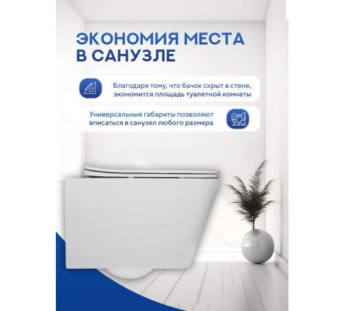 Подвесной унитаз Amore di Mare Tassaro Tornado P202-T  Подвесной унитаз Amore di Mare Tassaro Tornado P202-T