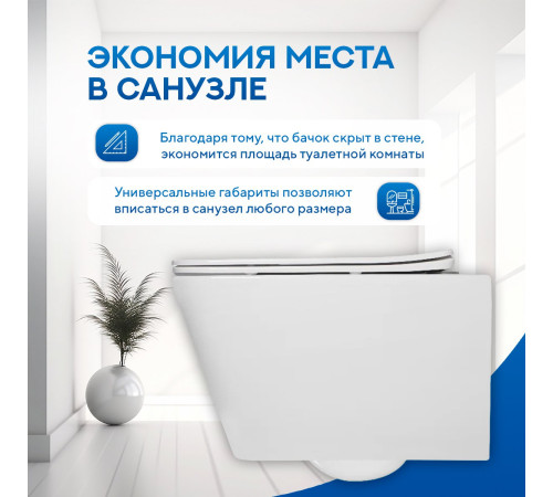 Подвесной унитаз Amore di Mare Tassaro P202 Подвесной унитаз Amore di Mare Tassaro P202