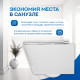 Комплект инсталляции Weltwasser Marberg 507 с кнопкой 507 RD  и подвесным унитазом Amore di Mare Tassaro P202