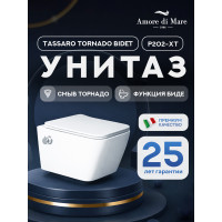 Подвесной унитаз Amore di Mare Tassaro Tornado Bidet P202X-T