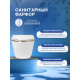 Комплект инсталляции Weltwasser Marberg 507 с кнопкой 507 RD  и подвесным унитазом Amore di Mare Delio P203 Gold Line
