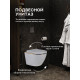 Комплект инсталляции Weltwasser Marberg 507 с кнопкой 507 RD  и подвесным унитазом Amore di Mare Delio P203 Gold Line