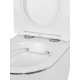 Комплект инсталляции Weltwasser Marberg 507 с кнопкой 507 RD  и подвесным унитазом Amore di Mare Delio P203 Silver Line
