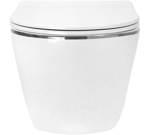 Подвесной унитаз Amore di Mare Delio P203S Silver Line  Подвесной унитаз Amore di Mare Delio P203S Silver Line