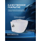 Комплект инсталляции Weltwasser Marberg 507 с кнопкой 507 RD GL-WT и подвесным унитазом Amore di Mare Delio Bidet P203-X 