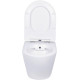 Комплект инсталляции Weltwasser Marberg 507 с кнопкой 507 RD GL-WT и подвесным унитазом Amore di Mare Delio Bidet P203-X 