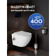 Комплект: инсталляция TECEprofil 9300302 c подвесным унитазом Amore di Mare Delio Tornado Bidet P203-XT