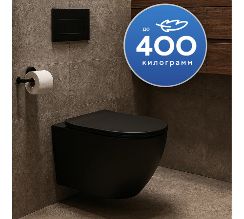 Комплект: инсталляция TECEprofil 9300302 c подвесным унитазом Amore di Mare Delio Tornado P203MB-T