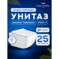 Подвесной унитаз Amore di Mare Bacino Tornado P210-T