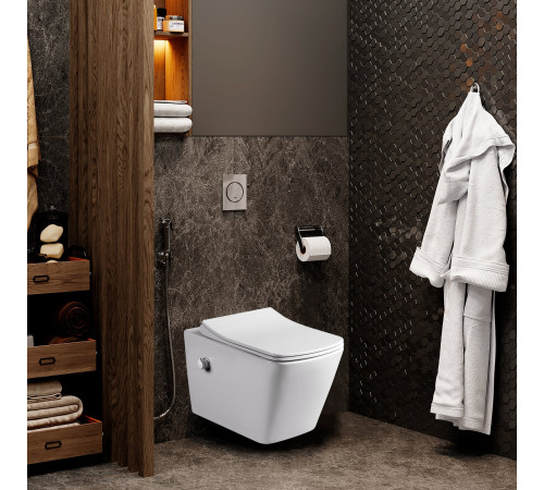 Подвесной унитаз Amore di Mare Garda Bidet P310-X с функцией биде Подвесной унитаз Amore di Mare Garda Bidet P310-X с функцией биде