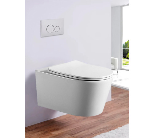 Подвесной унитаз Amore di Mare Temo Tornado P322-T  Подвесной унитаз Amore di Mare Temo Tornado P322-T