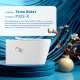Комплект инсталляции Weltwasser Marberg 410 с кнопкой 410 SE MT-BL и подвесным унитазом Amore di Mare Temo Bidet P322-X