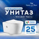 Комплект инсталляции Weltwasser Marberg 410 с кнопкой 410 SE MT-BL и подвесным унитазом Amore di Mare Temo Bidet P322-X