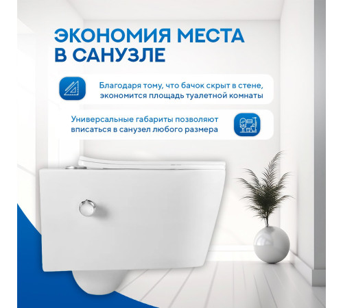 Подвесной унитаз Amore di Mare Temo Bidet P322-X с функцией биде Подвесной унитаз Amore di Mare Temo Bidet P322-X с функцией биде