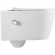 Комплект инсталляции Weltwasser Marberg 410 с кнопкой 410 SE MT-BL и подвесным унитазом Amore di Mare Temo Bidet P322-X