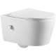 Комплект инсталляции Weltwasser Marberg 410 с кнопкой 410 SE MT-BL и подвесным унитазом Amore di Mare Temo Bidet P322-X