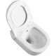 Комплект инсталляции Weltwasser Marberg 410 с кнопкой 410 SE MT-BL и подвесным унитазом Amore di Mare Temo Bidet P322-X