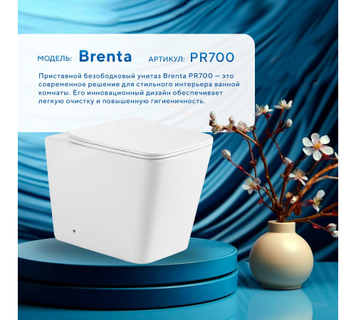 Приставной унитаз Amore di Mare Brenta PR700  Приставной унитаз Amore di Mare Brenta PR700