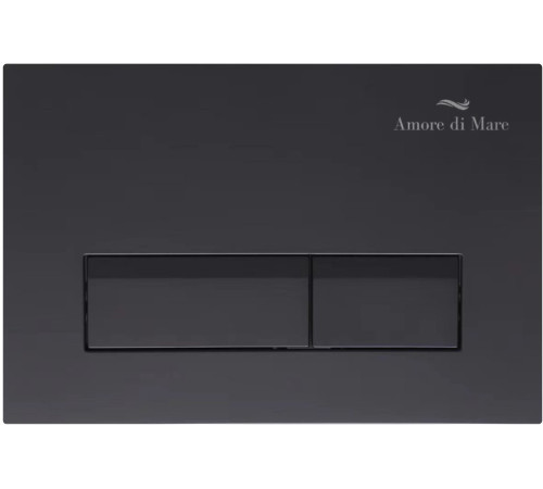 Комплект 6 в 1: инсталляция Amore di Mare QuickFit 50114 с подвесным унитазом Temo P322 и клавишей смыва 404MB (QF404MB322)