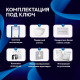 Комплект 6 в 1: инсталляция Amore di Mare QuickFit 50114 с подвесным унитазом Delio P203 и клавишей смыва 404W (QF404W203)