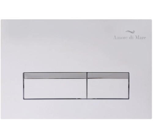 Комплект 6 в 1: инсталляция Amore di Mare QuickFit 50114 с подвесным унитазом Temo P322 и клавишей смыва 404W (QF404W322)
