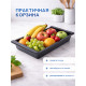 Кухонная мойка Amore di Mare Unico Black UN6048-B    7 в 1   600х480х220  черный