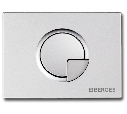 Инсталляция Berges Novum c кнопкой R2 хром матовый