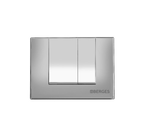Инсталляция Berges Novum c кнопкой S2 хром матовый