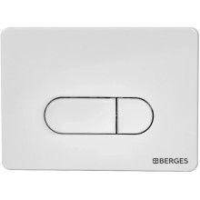 Кнопка для инсталляции Berges Novum D4 (040034) белый матовый