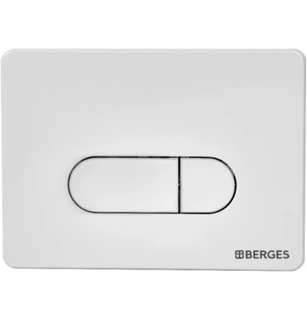 Кнопка для инсталляции Berges Novum D4 (040034) белый матовый