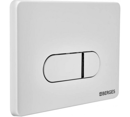 Кнопка для инсталляции Berges Novum D4 (040034) белый матовый