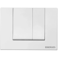 Кнопка для инсталляции Berges Novum S4 (040044) белый матовый