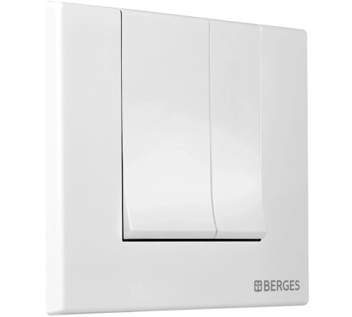 Кнопка для инсталляции Berges Novum S4 (040044) белый матовый