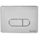 Комплект инсталляции Berges Novum 525 c кнопкой D3 хром и унитазом Ego XL Rimless Soft Close (043201)