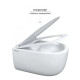 Комплект инсталляции Berges Novum 525 c кнопкой D3 хром и унитазом Ego XL Rimless Soft Close (043201)