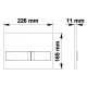 Комплект инсталляции Berges Novum 525 c кнопкой L3 хром и унитазом Ventas Rimless Soft Close (043237)