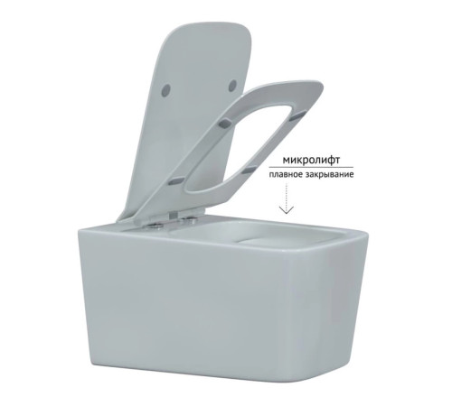Комплект инсталляции Berges Novum 525 c кнопкой F3 хром и унитазом Floe Rimless Soft Close (043223)
