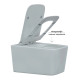 Комплект инсталляции Berges Novum 525 c кнопкой F3 хром и унитазом Floe Rimless Soft Close (043223)