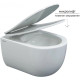 Комплект инсталляции Berges Novum 525 c кнопкой L3 хром и унитазом Ventas Rimless Soft Close (043237)