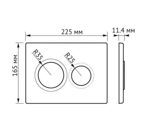 Комплект инсталляции Berges Novum 525 c кнопкой О2 хром и унитазом Ventas Rimless Soft Close (043240)