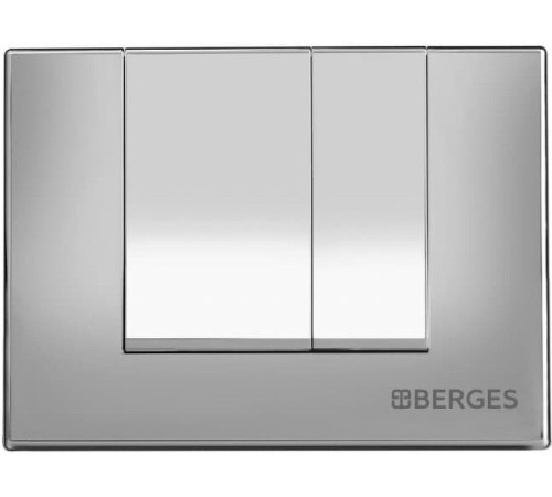 Комплект инсталляции Berges Novum 525 c кнопкой S3 хром и унитазом OKUS (043267)