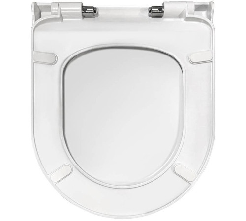 Комплект инсталляции Berges Atom 410 c черной кнопкой Line SoftTouch и унитазом Ego XL Rimless Soft Close (043357)